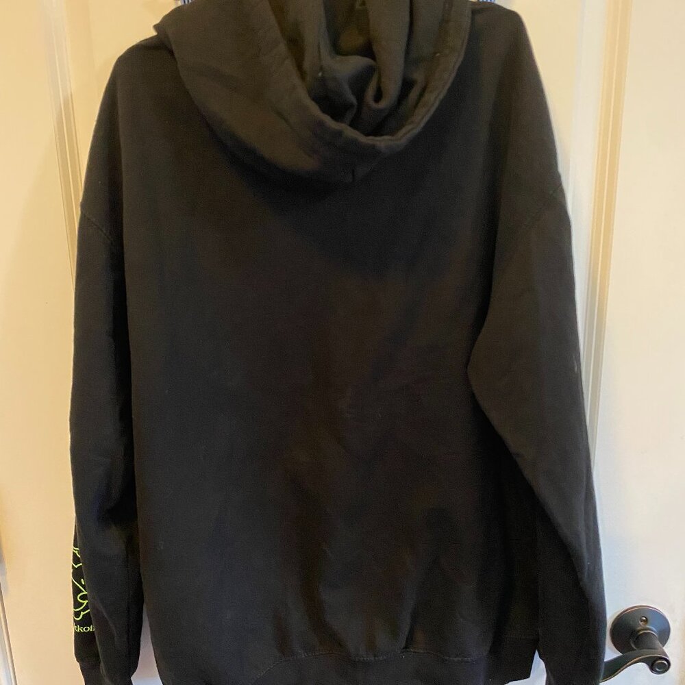 momokokkoii Albert the Frog Ultimate Black Hoodie - Picture 3 of 5